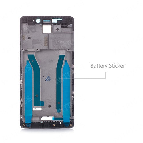OEM LCD Supporting Frame for Xiaomi Redmi 4 High Black