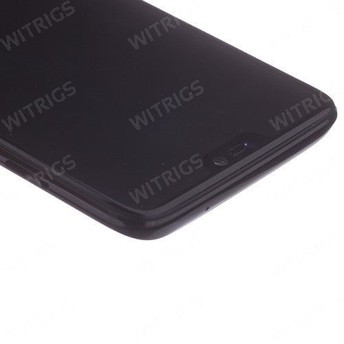 OEM Screen Replacement with Frame for OnePlus 6 Mirror Black