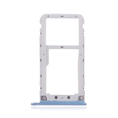 OEM SIM + SD Card Tray for Xiaomi Redmi Note 5 Pro Lake Blue