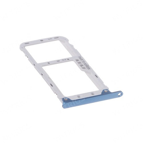 OEM SIM + SD Card Tray for Xiaomi Redmi Note 5 Pro Lake Blue