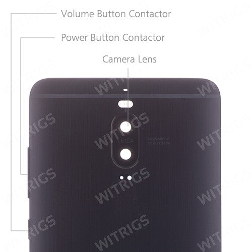 OEM Back Cover for Huawei Mate 9 Pro Porsche Titanium Grey
