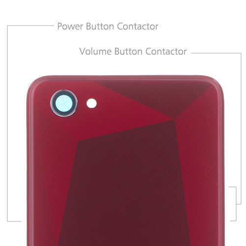 OEM Back Cover for OPPO A3 Garnet Red