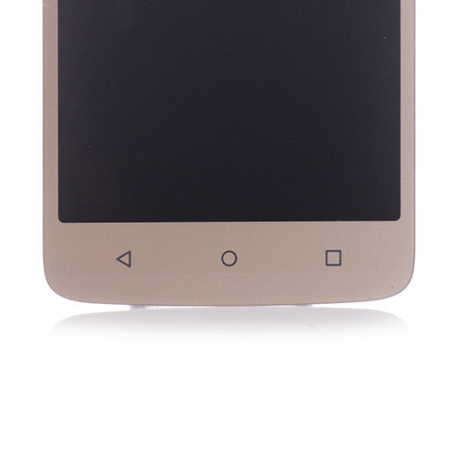 Custom Screen for Motorola Moto C Fine Gold