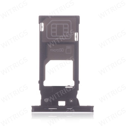 OEM SIM Card Tray for Sony Xperia XZ2 Liquid Silver