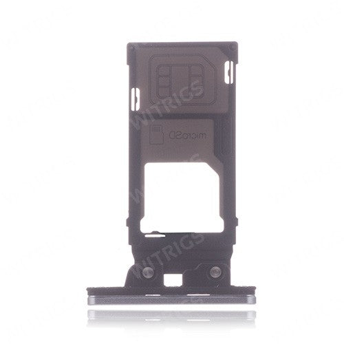 OEM SIM Card Tray for Sony Xperia XZ2 Liquid Silver