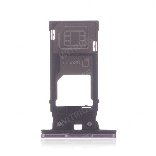 OEM SIM Card Tray for Sony Xperia XZ2 Ash Pink