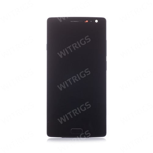 OEM Screen Replacement with Frame for OnePlus 2 Sandstone Black