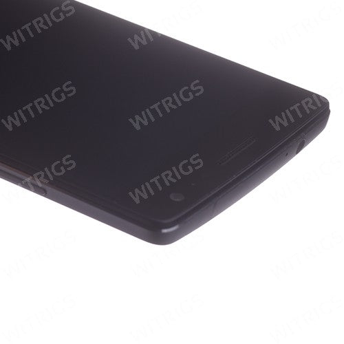 OEM Screen Replacement with Frame for OnePlus 2 Sandstone Black