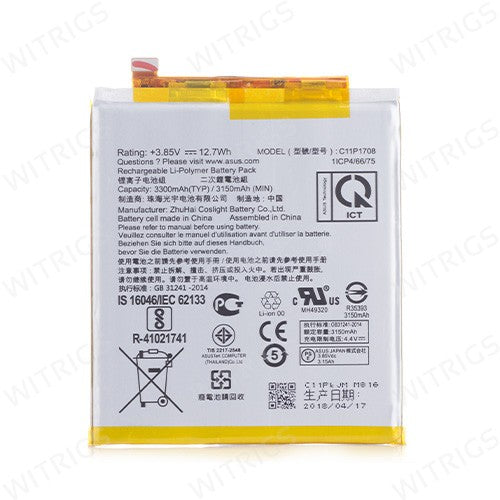 OEM Battery for Asus Zenfone 5z ZS620KL