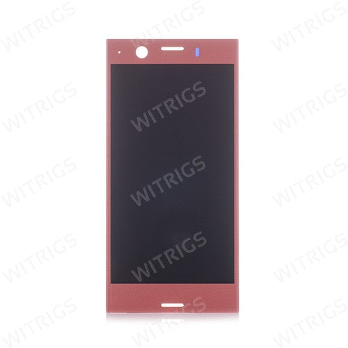 LCD Screen with Digitizer Replacement for Sony Xperia XZ1 Compact Twilight Pink