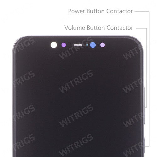 OEM Screen Replacement with Frame for Xiaomi Mi 8 White