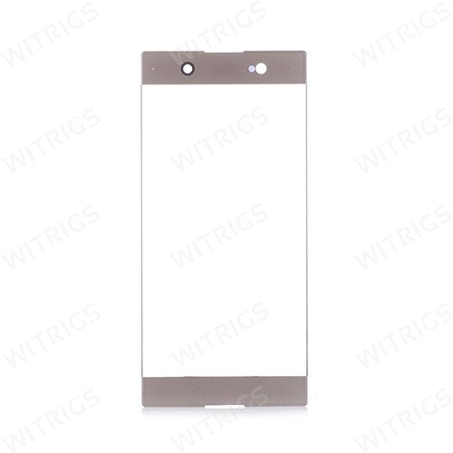 Custom Front Glass for Sony Xperia XA1 Ultra Gold