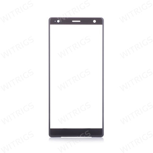 Custom Front Glass for Sony Xperia XZ2 Liquid Black