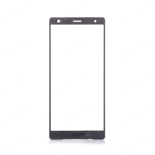 Custom Front Glass for Sony Xperia XZ2 Liquid Black