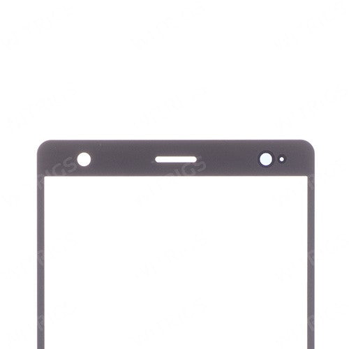 Custom Front Glass for Sony Xperia XZ2 Liquid Black