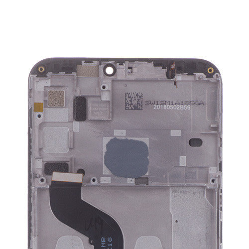OEM LCD Screen Replacement with Frame for Xiaomi Redmi 6 Pro Black