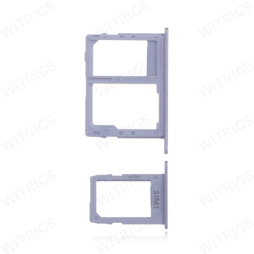 OEM SIM + SD Card Tray for Samsung Galaxy J6 Gray