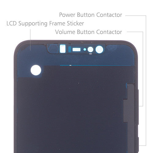 OEM Middle Frame for Xiaomi Mi 8 Blue