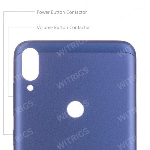 OEM Back Cover for Asus Zenfone Max Pro (M1) ZB601KL Blue