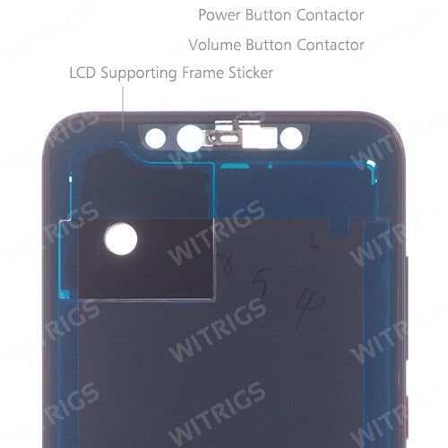 OEM Middle Frame for Xiaomi Mi 8 SE Gray