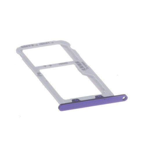 OEM SIM + SD Card Tray for Huawei Nova 3 Blue
