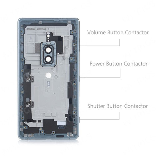OEM Back Housing for Sony Xperia XZ2 Premium Chrome Silver