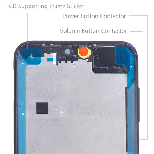 OEM Middle Frame for Huawei Honor 9N Midnight Black