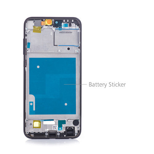 OEM Middle Frame for Huawei Honor 9N Midnight Black