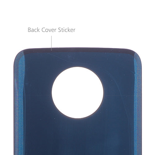 Custom Battery Cover for Motorola Moto X4 Super Black