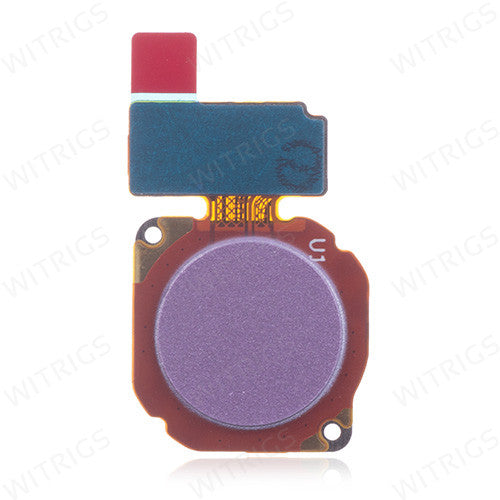 OEM Fingerprint Scanner Flex for Huawei Honor 9N Lavender Purple