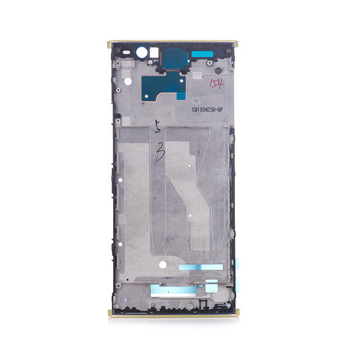 OEM LCD Supporting Frame for Sony Xperia XA2 Plus Silver