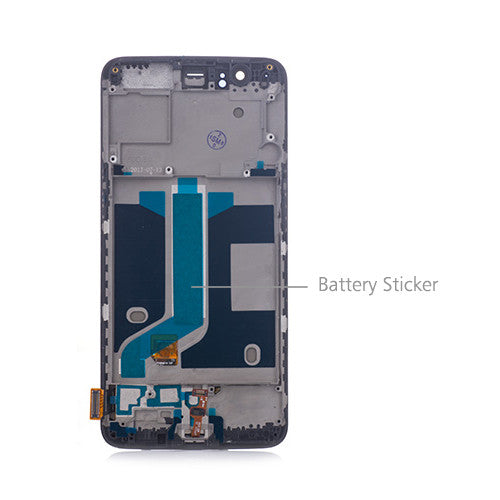 OLED Screen Replacement with Frame for OnePlus 5 Black