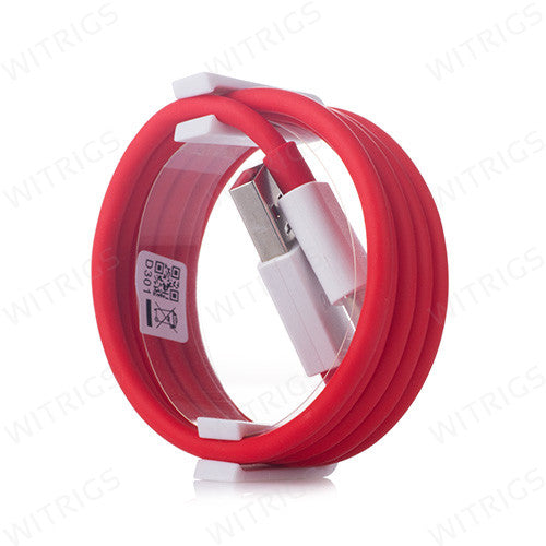OnePlus Fast Charge Type-C Cable Round 1M Red