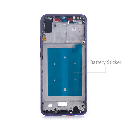 OEM Middle Frame for Huawei Nova 3 Airy Blue