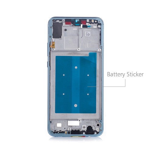 OEM Middle Frame for Huawei Nova 3 Light Blue