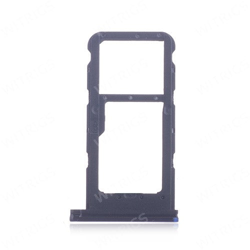 OEM SIM + SD Card Tray for Huawei Nova 3i Blue