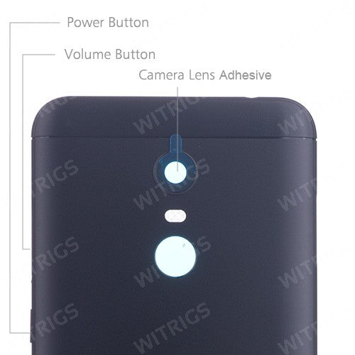 OEM Back Cover for Xiaomi Redmi Plus Black