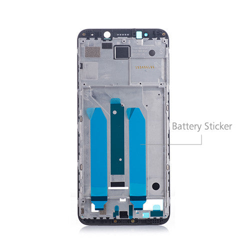 OEM LCD Supporting Frame for Xiaomi Redmi 5 Plus Black