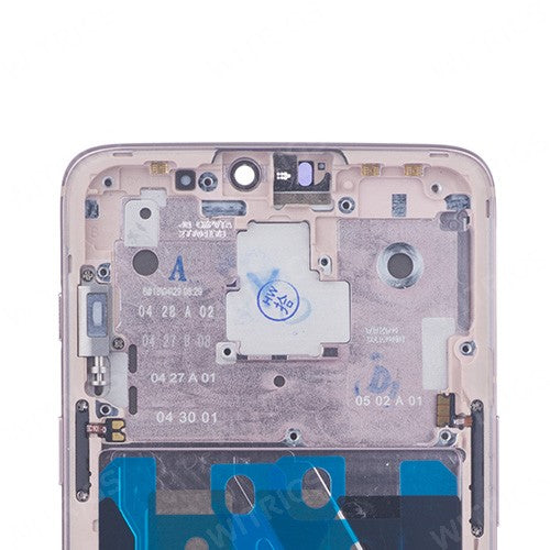 OEM Screen Replacement with Frame for OnePlus 6 Rose Gold