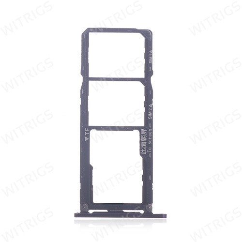 OEM SIM + SD Card Tray for Huawei Honor 8X Max Black