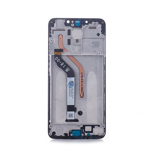 Original Screen Replacement with Frame for Xiaomi Pocophone F1 Graphite Black