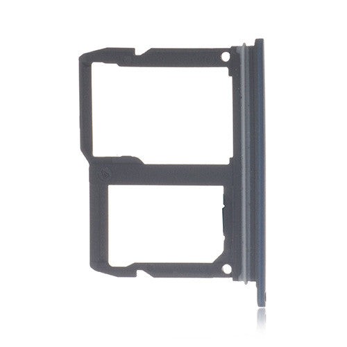 OEM SIM + SD Card Tray for LG Q7 (Q710) Moroccan Blue