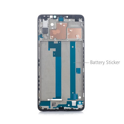 OEM LCD Supporting Frame for Xiaomi Mi Max 3 Black