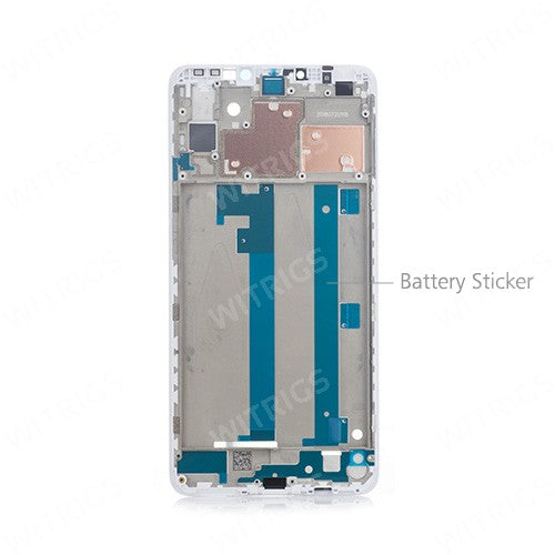 OEM LCD Supporting Frame for Xiaomi Mi Max 3 White