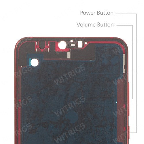 OEM Middle Frame for Xiaomi Mi 8 Lite Red
