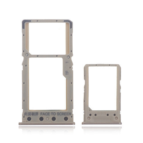 OEM Dual SIM Card Tray for Xiaomi Redmi 6 Gold
