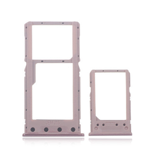 OEM Dual SIM Card Tray for Xiaomi Redmi 6 Rose Gold