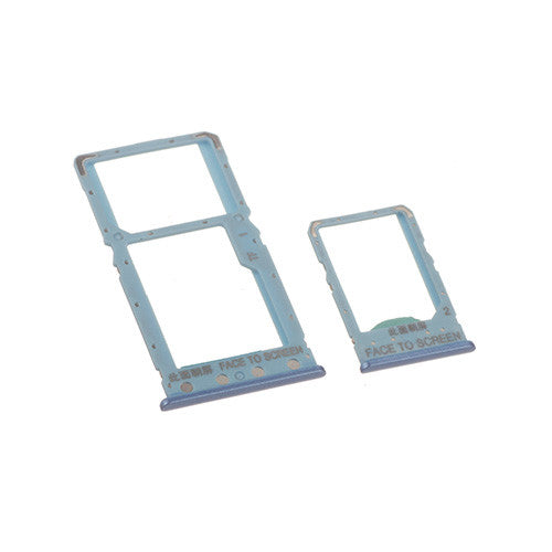 OEM Dual SIM Card Tray for Xiaomi Redmi 6 Blue