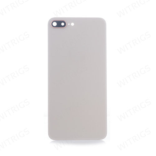 Custom Battery Cover + Camera Lens for iPhone 8 Plus Gold