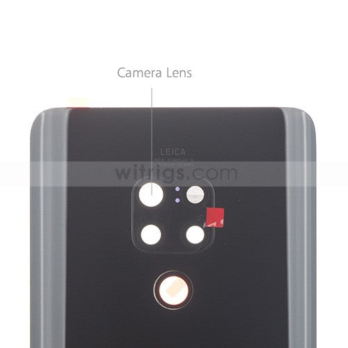 OEM Battery Cover + Camera Lens for Huawei Mate 20 Black